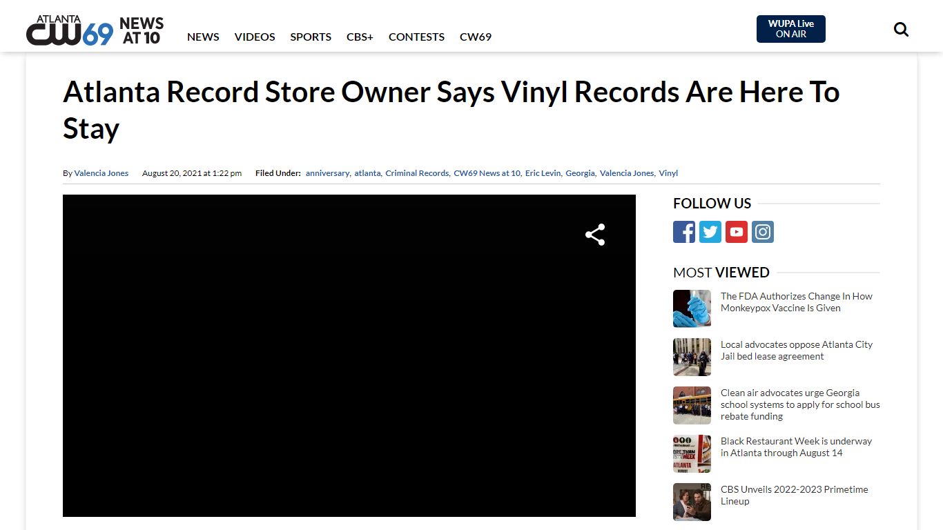 Atlanta Record Store Owner Says Vinyl Records Are Here To ...